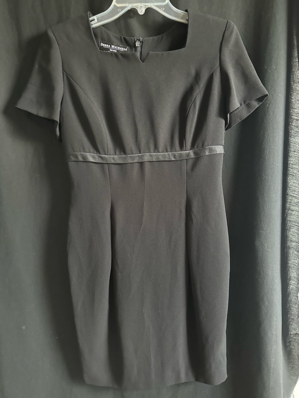 Black Midi Sheath Dress